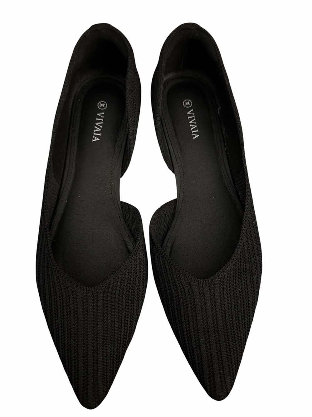 Vivaia Pointed-Toe D'Orsay Flats (Melia